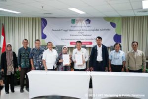 Read more about the article Unas Jalin Kerja Sama Dengan STMKG, Kolaborasi kegiatan Tridharma dan Implementasi MBKM