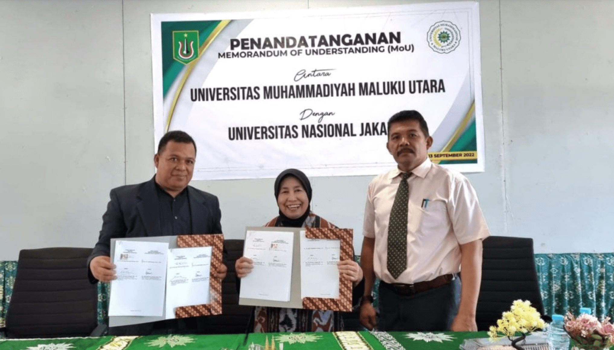 You are currently viewing UNAS Jalin Kerja Sama Dengan Dua Universitas Di Ternate